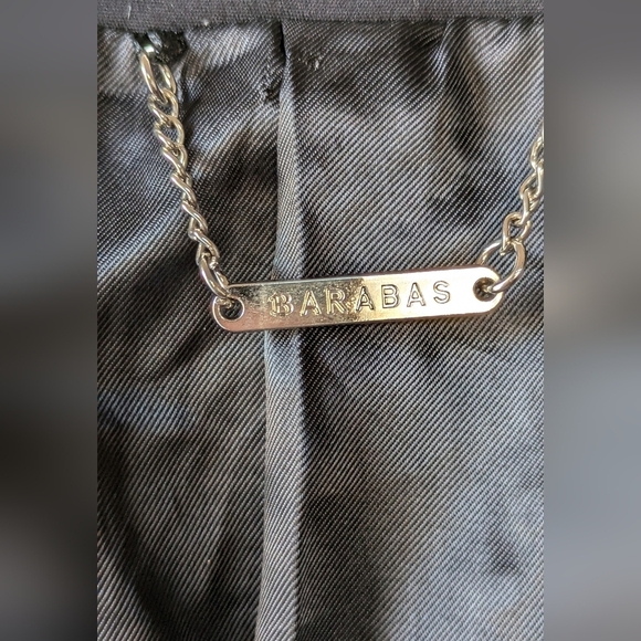 BARABAS Splendor Case Blazer, Black w/Silver Studs, XL - Picture 8 of 14